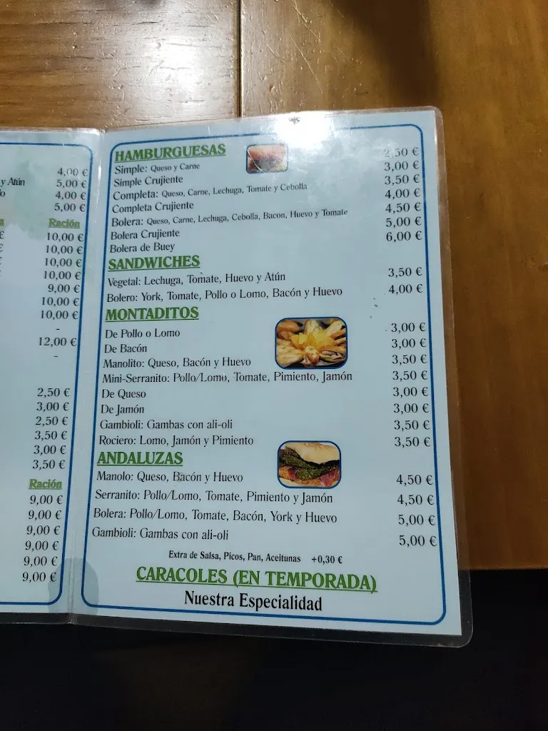 Menu_Bar Bolera La Estación_Tocina_image_1