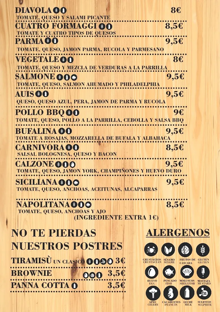 Menü_Pizzería DA NOI_Tocina_Bild_1