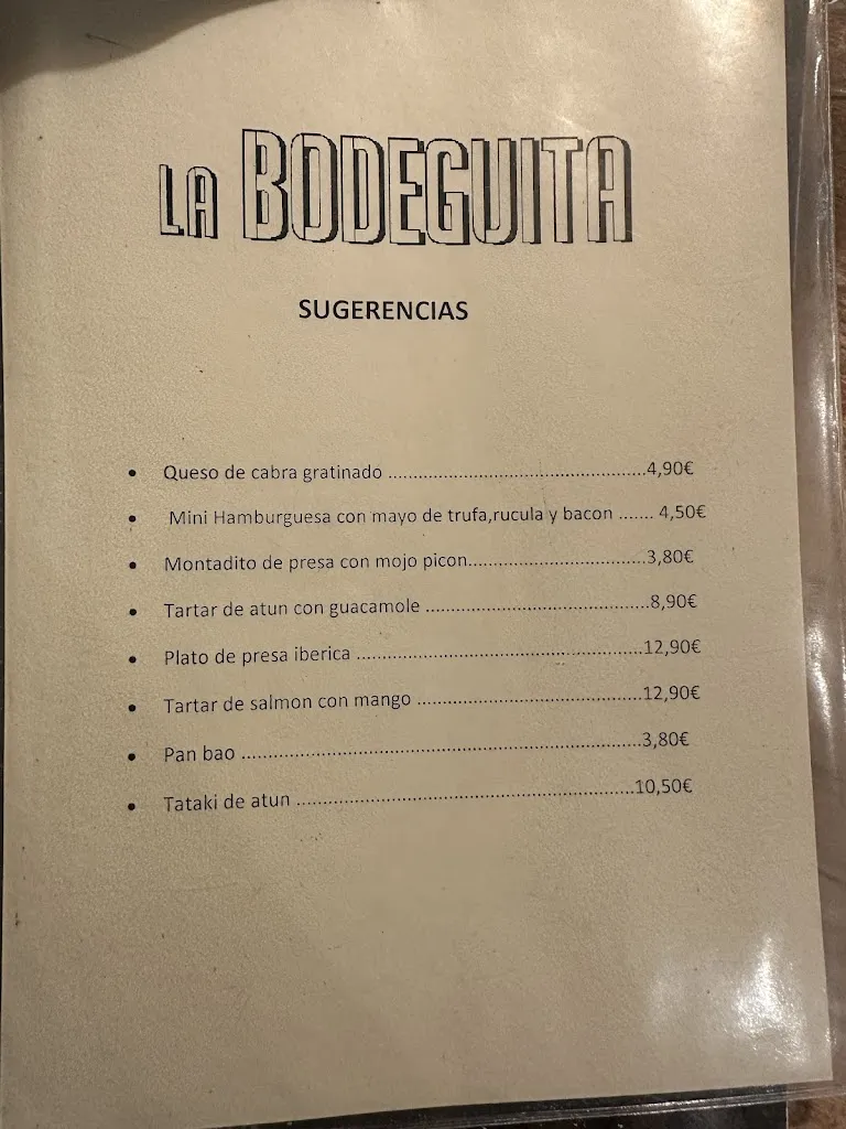 Menu_La Bodeguita Tomares_Tomares_immagine_3