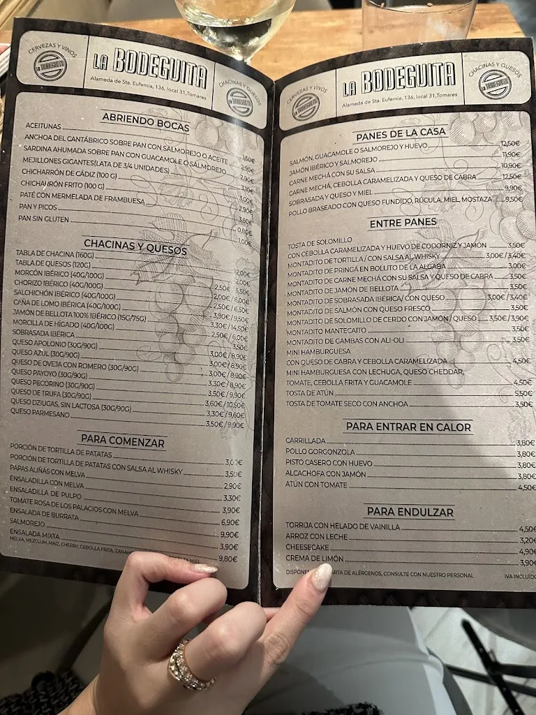 Menu_La Bodeguita Tomares_Tomares_immagine_4