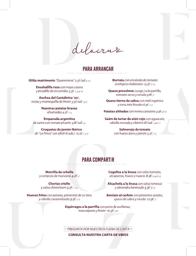 Menu_Delacruz | Restaurante de brasas y tapas, Tomares_Tomares_image_2