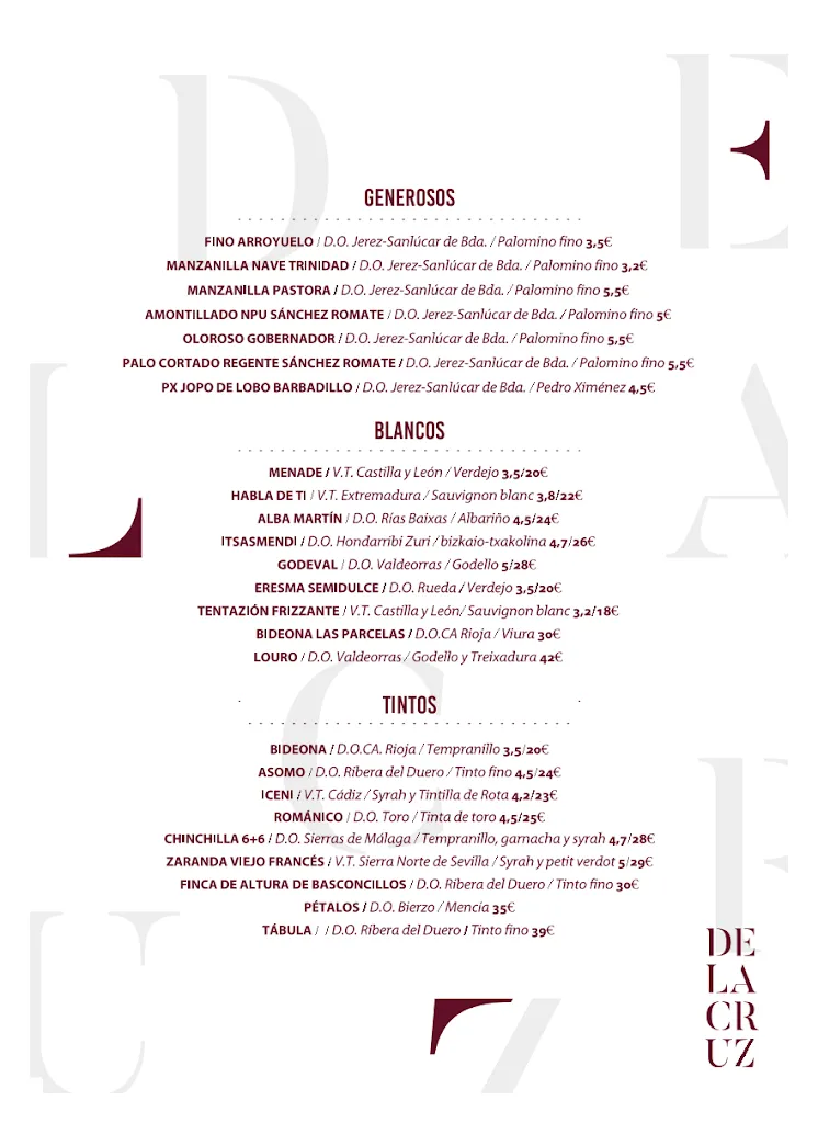 Menu_Delacruz | Restaurante de brasas y tapas, Tomares_Tomares_image_3