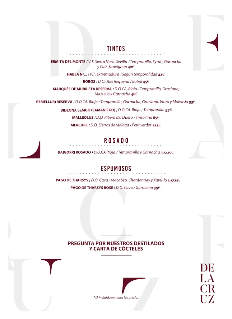 Menu_Delacruz | Restaurante de brasas y tapas, Tomares_Tomares_image_4