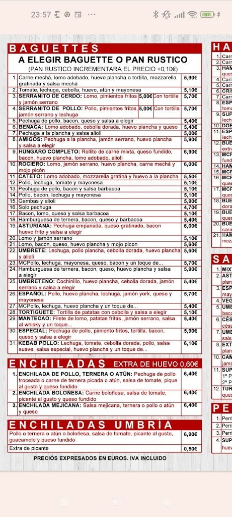 Menu_Pizzeria Umbria_Umbrete_image_1