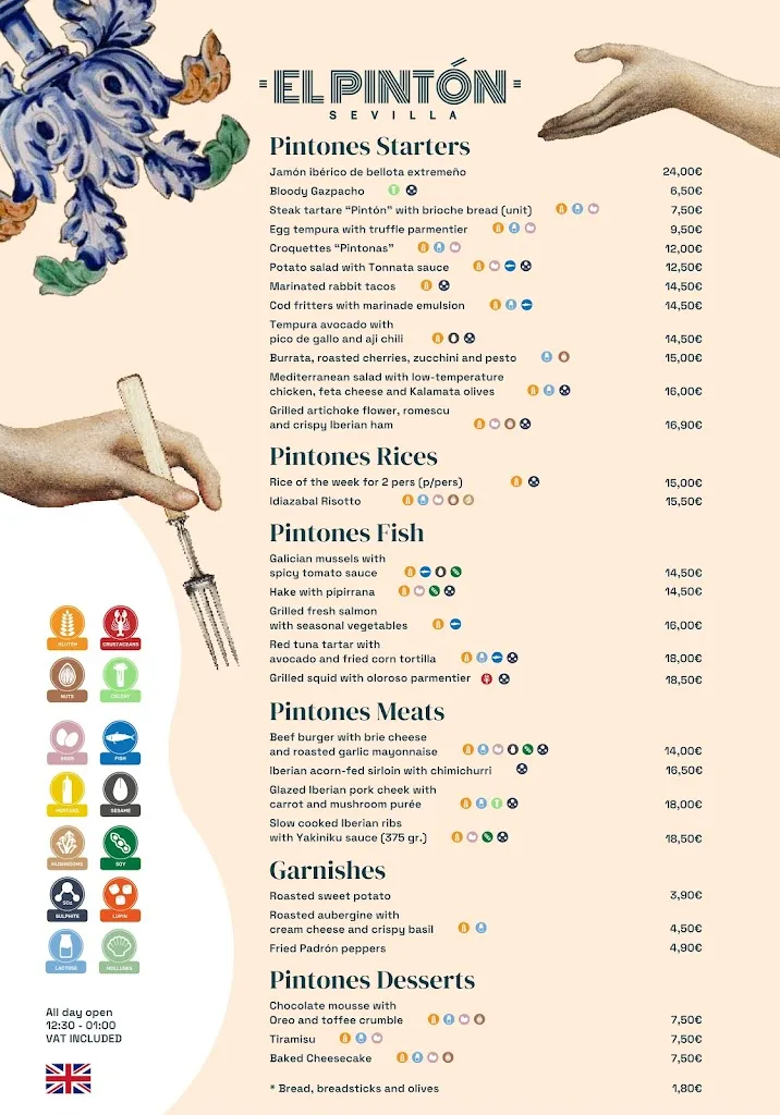Menu_Restaurante El Pintón_Sevilla_image_2