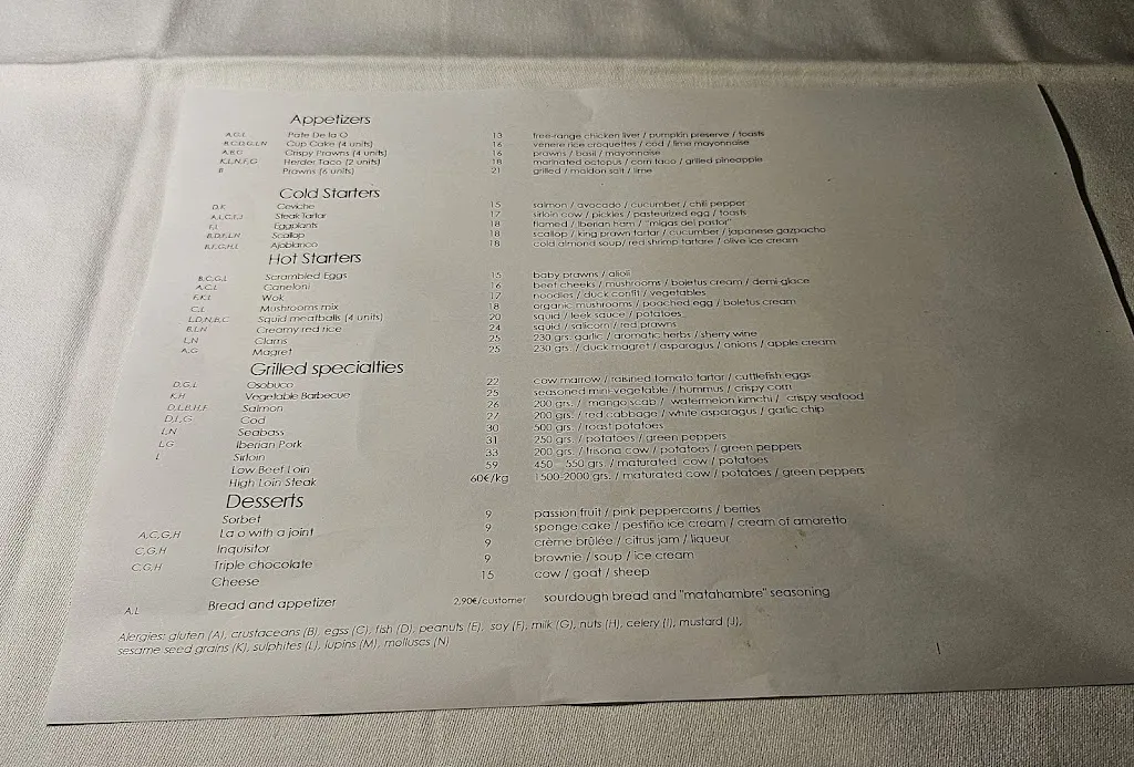 Menu_Restaurante Terraza De La O | Alta Cocina Andaluza en Sevilla_Sevilla_image_1