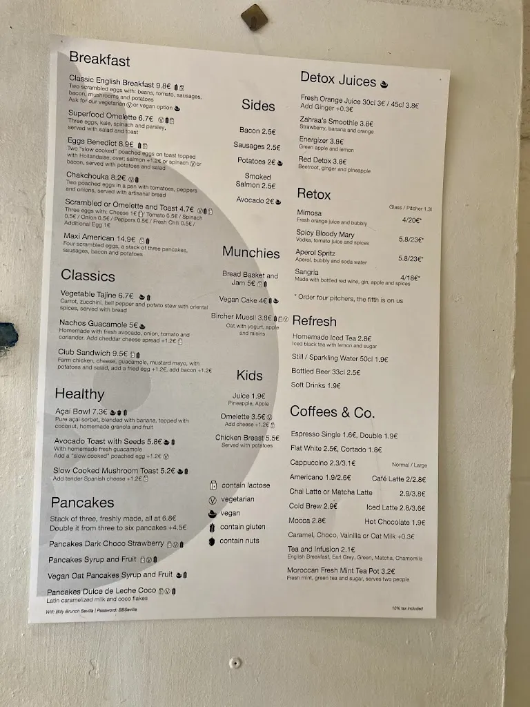 Menu_Billy Brunch Sevilla_Sevilla_image_3