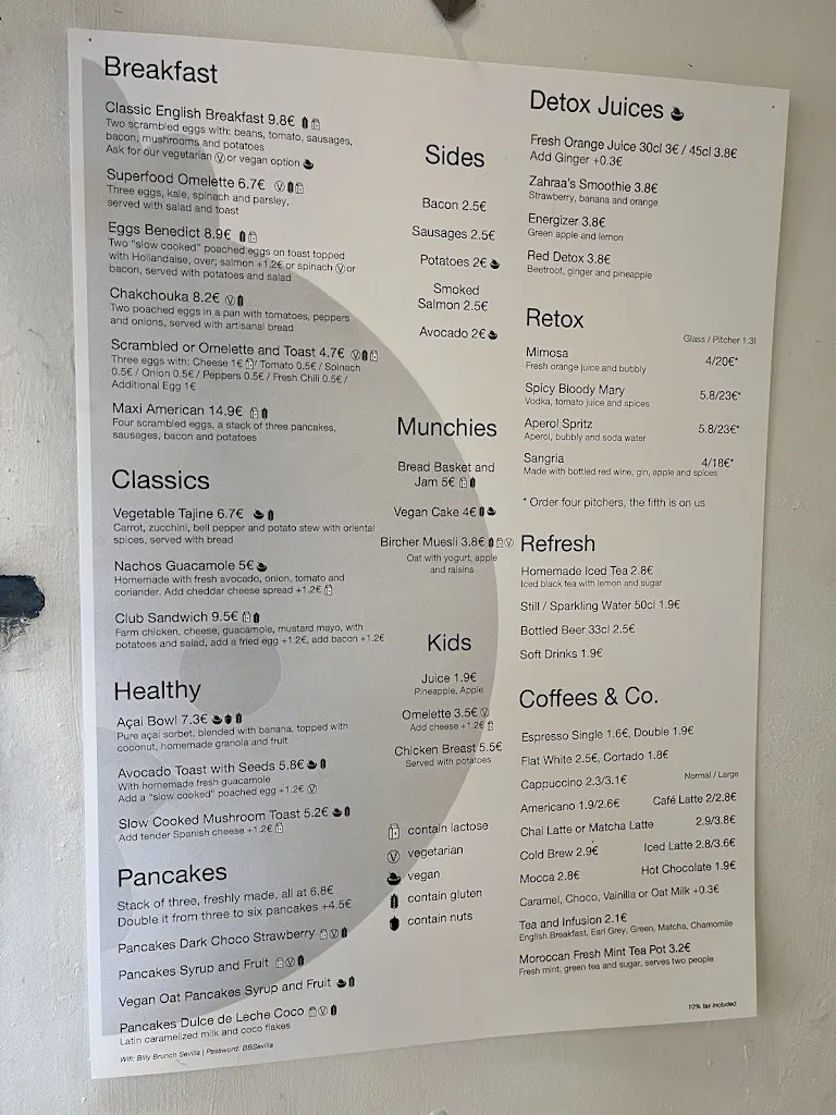 Menu_Billy Brunch Sevilla_Sevilla_image_4