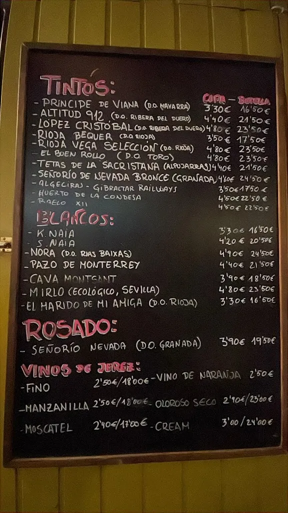 Menu_La Bartola_Sevilla_image_1