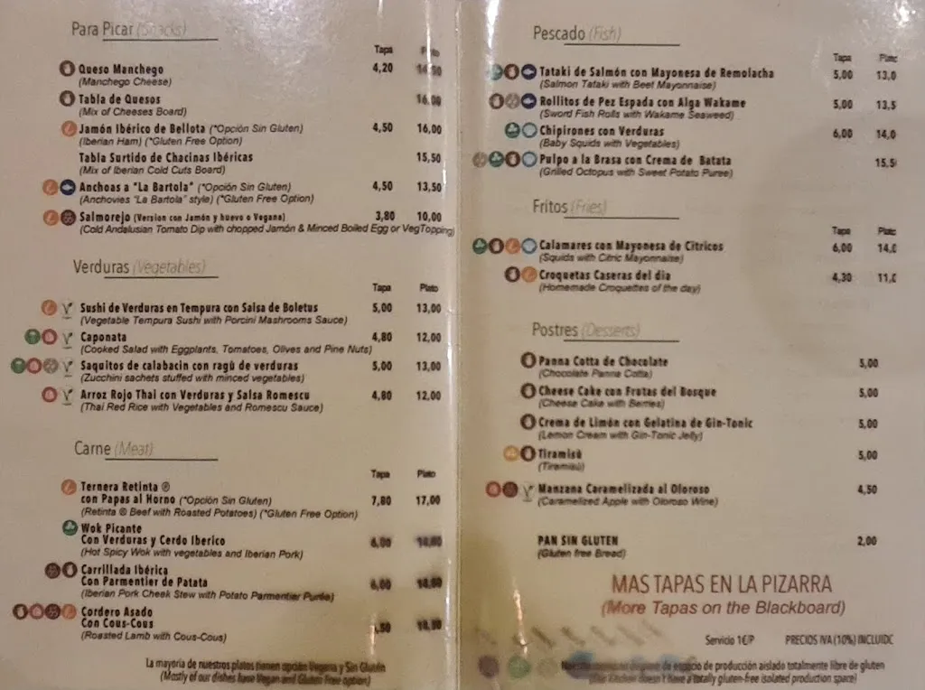 Menu_La Bartola_Sevilla_image_3