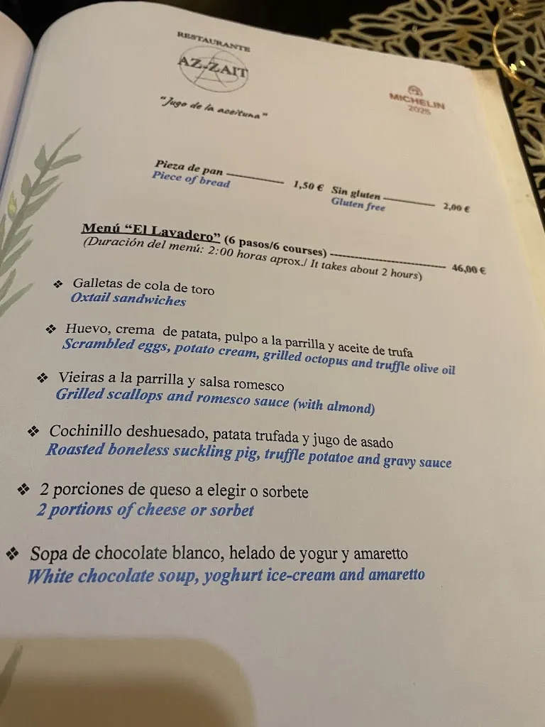 Menu_Az-Zait restaurante_Sevilla_image_1