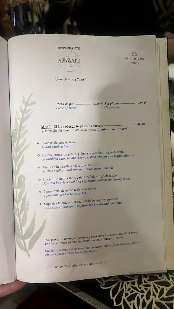 Menu_Az-Zait restaurante_Sevilla_image_2