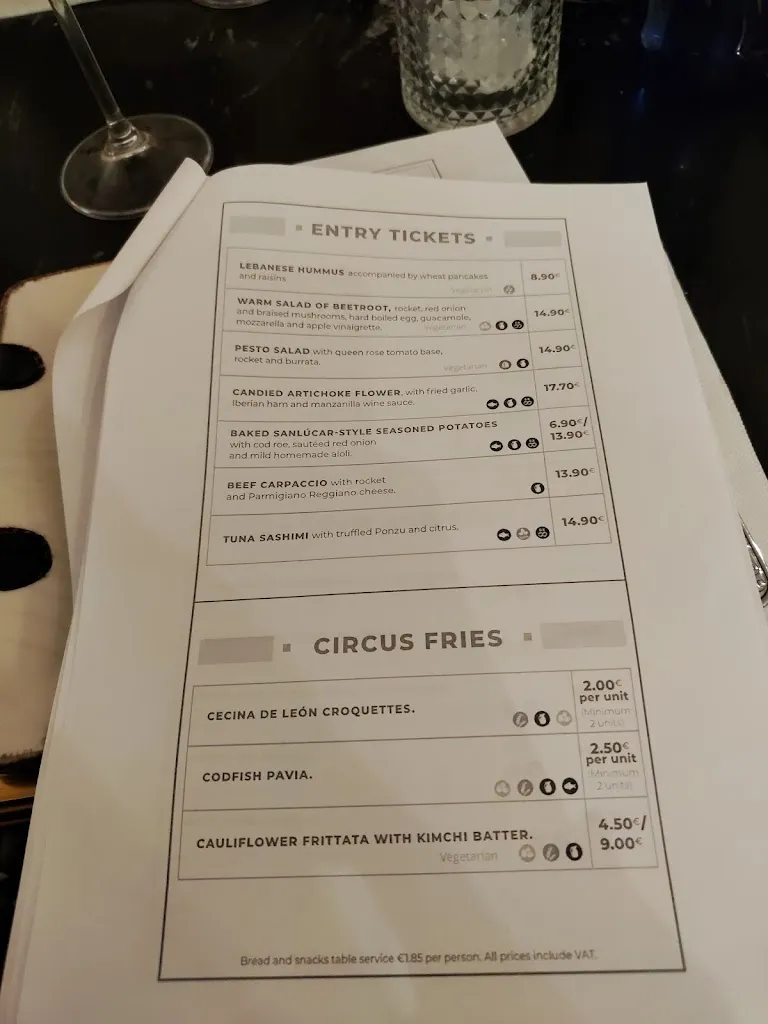 Menu_Pan y Circo / Restaurante en el centro de Sevilla_Sevilla_image_1