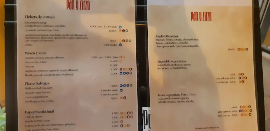 Menu_Pan y Circo / Restaurante en el centro de Sevilla_Sevilla_image_2