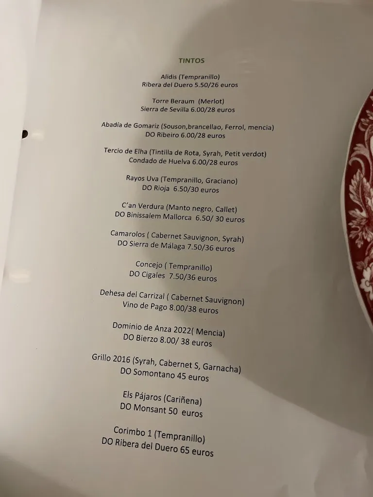 Menu_Restaurante La Cochera del Abuelo_Sevilla_image_4