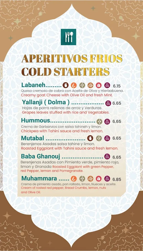 Menu_Al Wadi_Sevilla_image_3