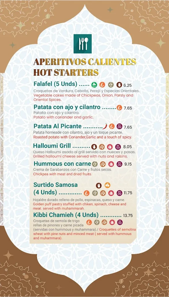 Menu_Al Wadi_Sevilla_image_4