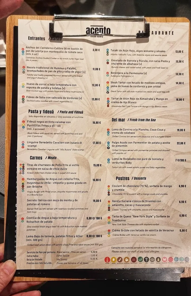 Menu_Acento - Social Eatery_Sevilla_image_3