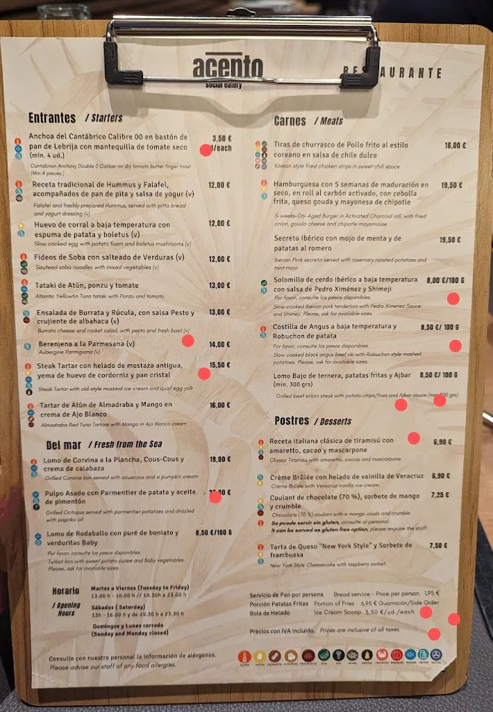 Menu_Acento - Social Eatery_Sevilla_image_4