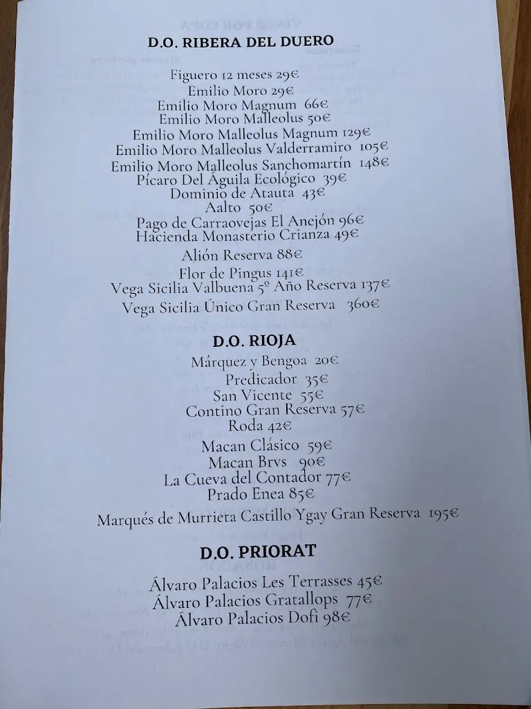 Menu_Recoveco Restaurant_Sevilla_image_3