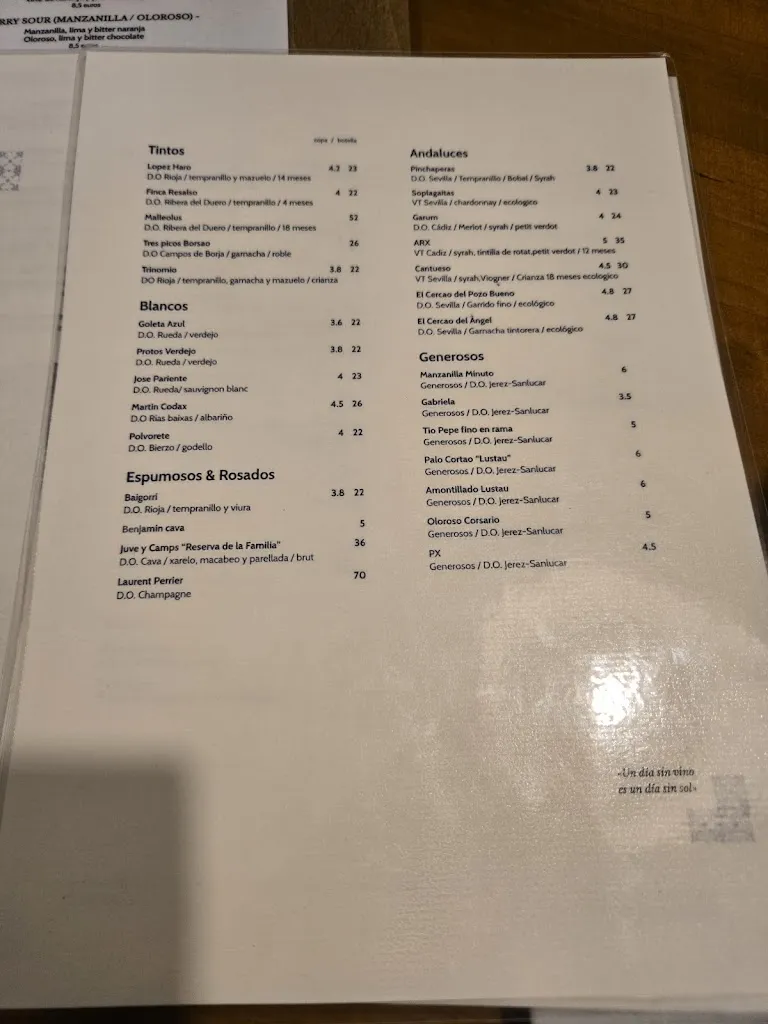 Menu_La Cayetana Marqués de Paradas | Restaurante Sevilla_Sevilla_image_4