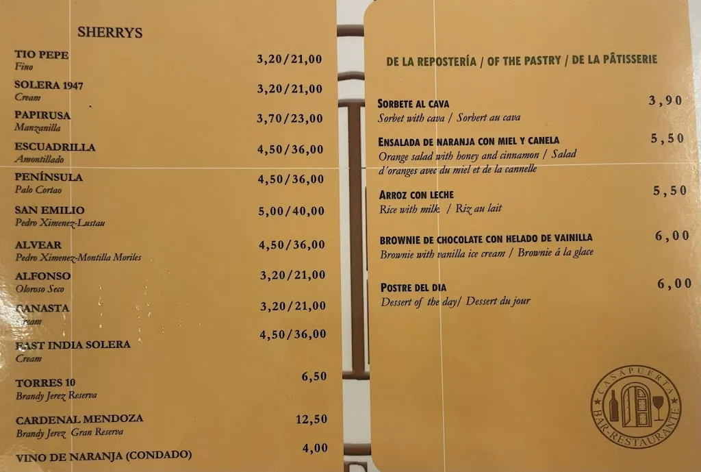 Menu_Restaurante La Casapuerta_Sevilla_image_3