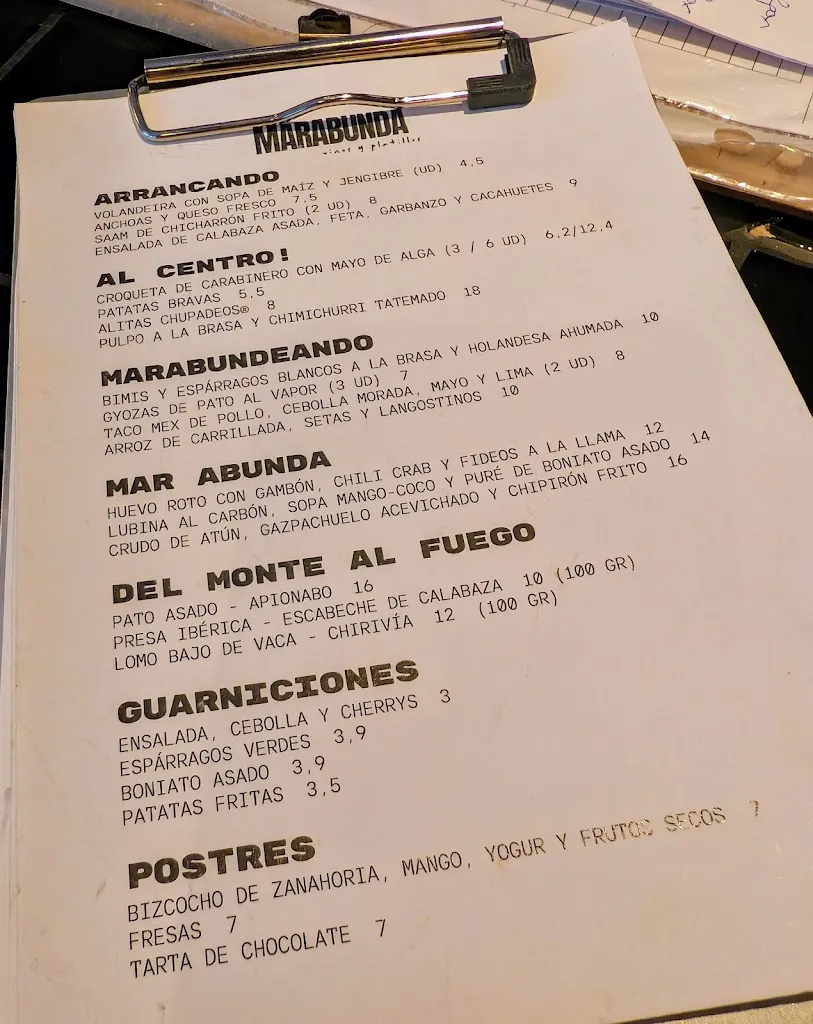 Menu_Marabunda Sevilla Restaurante tapas Bar_Sevilla_image_3