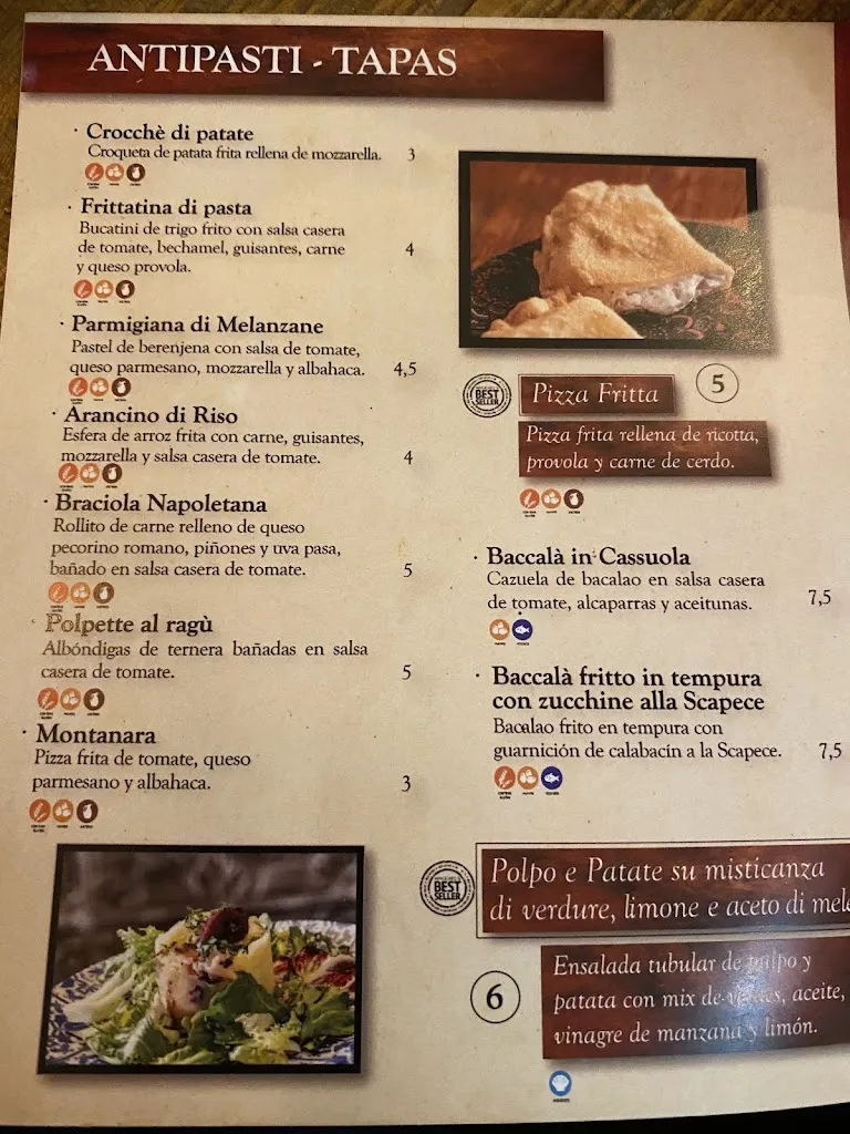Menu_Il Ristorantino Dell´Avvocato Sevilla_Sevilla_image_1