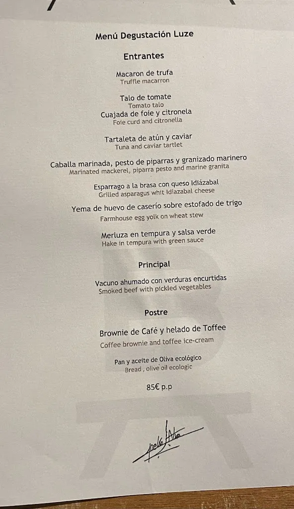 Menü_Eneko Basque_Sevilla_Bild_1