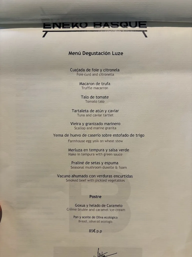 Menü_Eneko Basque_Sevilla_Bild_4