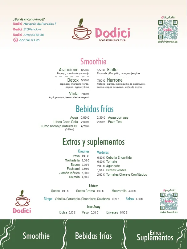 Menu_DODICI | Brunch Sevilla_Sevilla_image_3