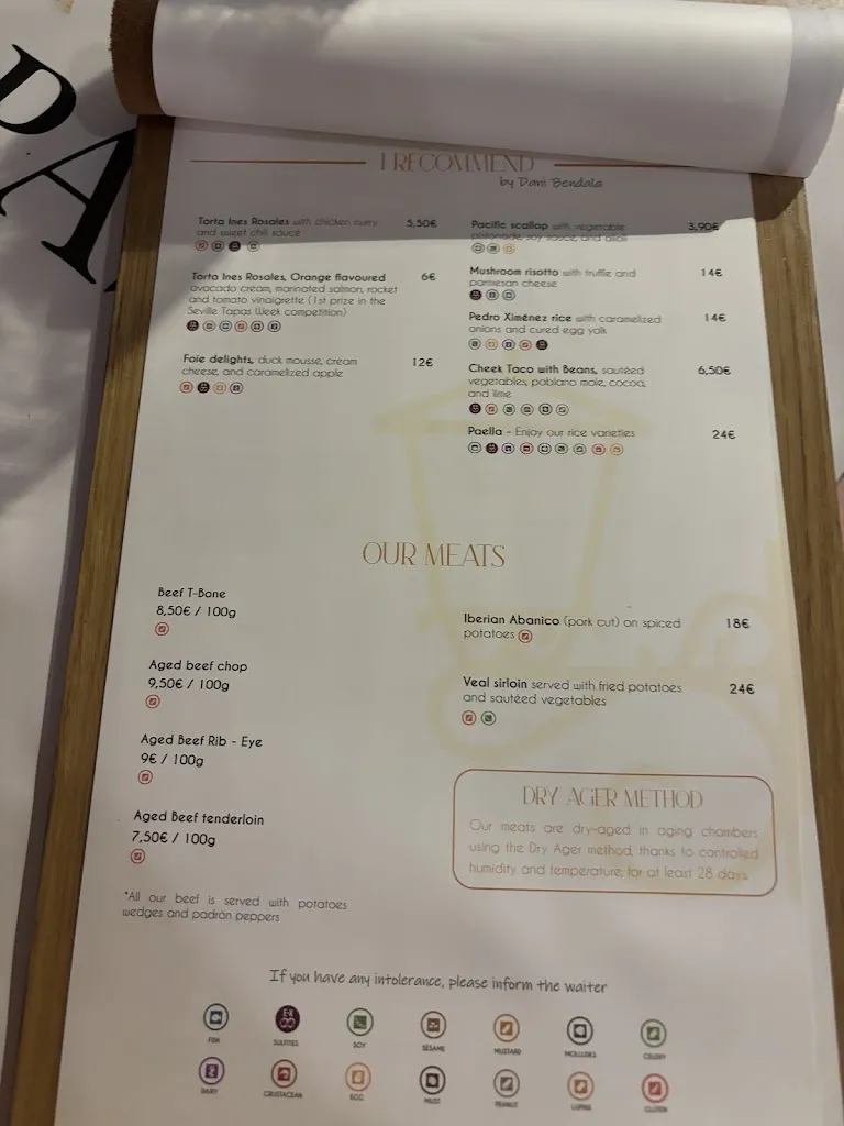 Menu_El Pasaje Santa María la Blanca_Sevilla_image_4