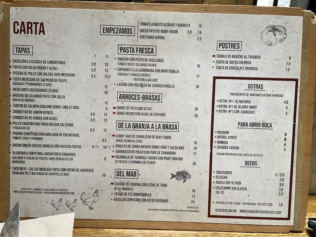 Menu_Perro Viejo_Sevilla_immagine_3