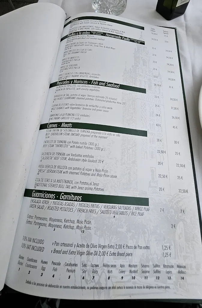 Menu_Restaurante El Giraldillo_Sevilla_immagine_3