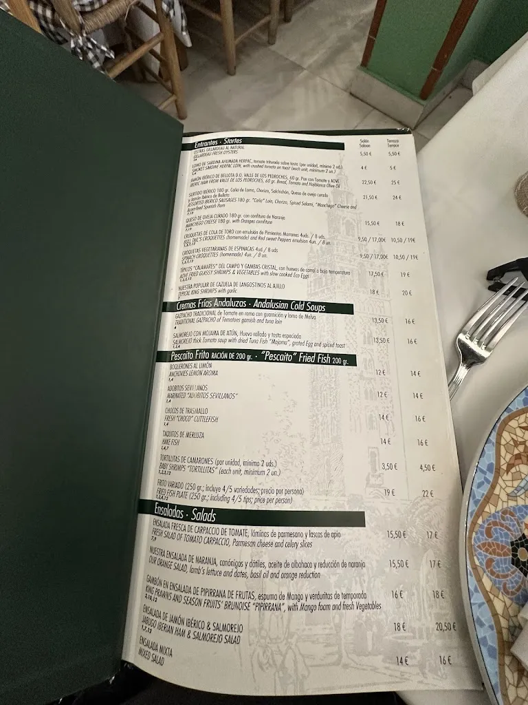 Menu_Restaurante El Giraldillo_Sevilla_immagine_4