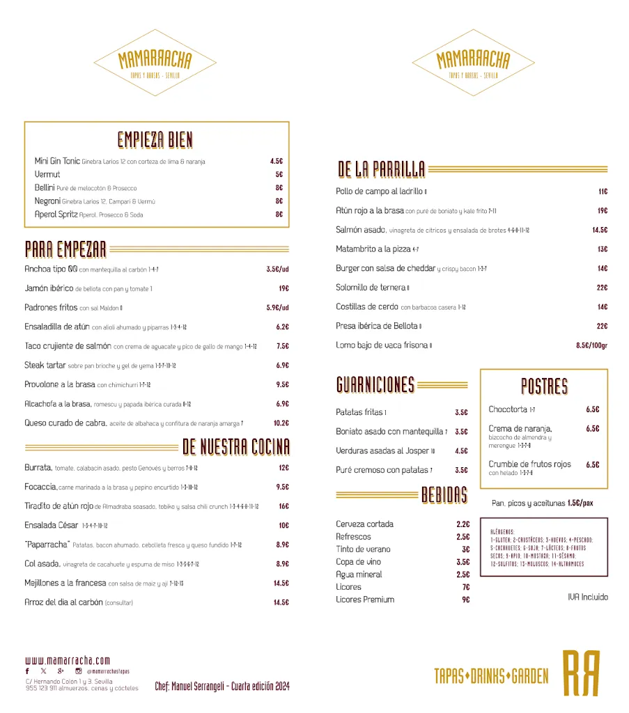 Menu_Mamarracha Tapas Bar | Sevilla_Sevilla_image_2