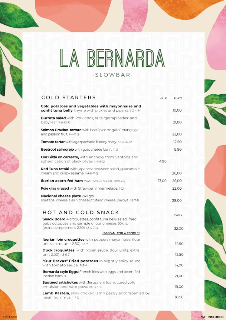Menu_La Bernarda_Sevilla_image_3