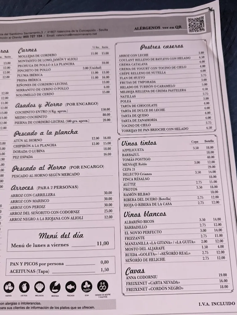 Menu_Restaurante Mesón Navarro_Valencina de la Concepción_image_3