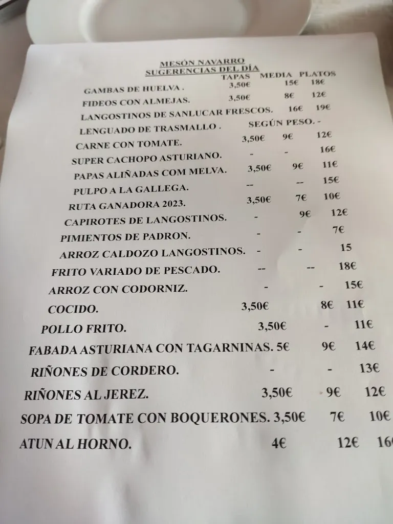 Menu_Restaurante Mesón Navarro_Valencina de la Concepción_image_4