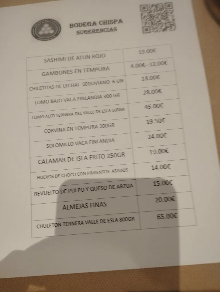 Menu_El Chispa_Valencina de la Concepción_image_1