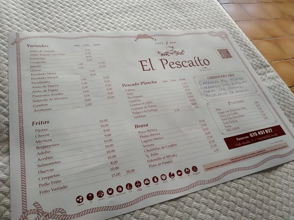 Menu_El Pescaito_Valencina de la Concepción_image_1