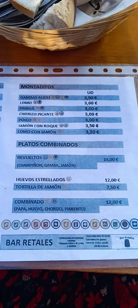 Menu_Los Retales_Valencina de la Concepción_image_3