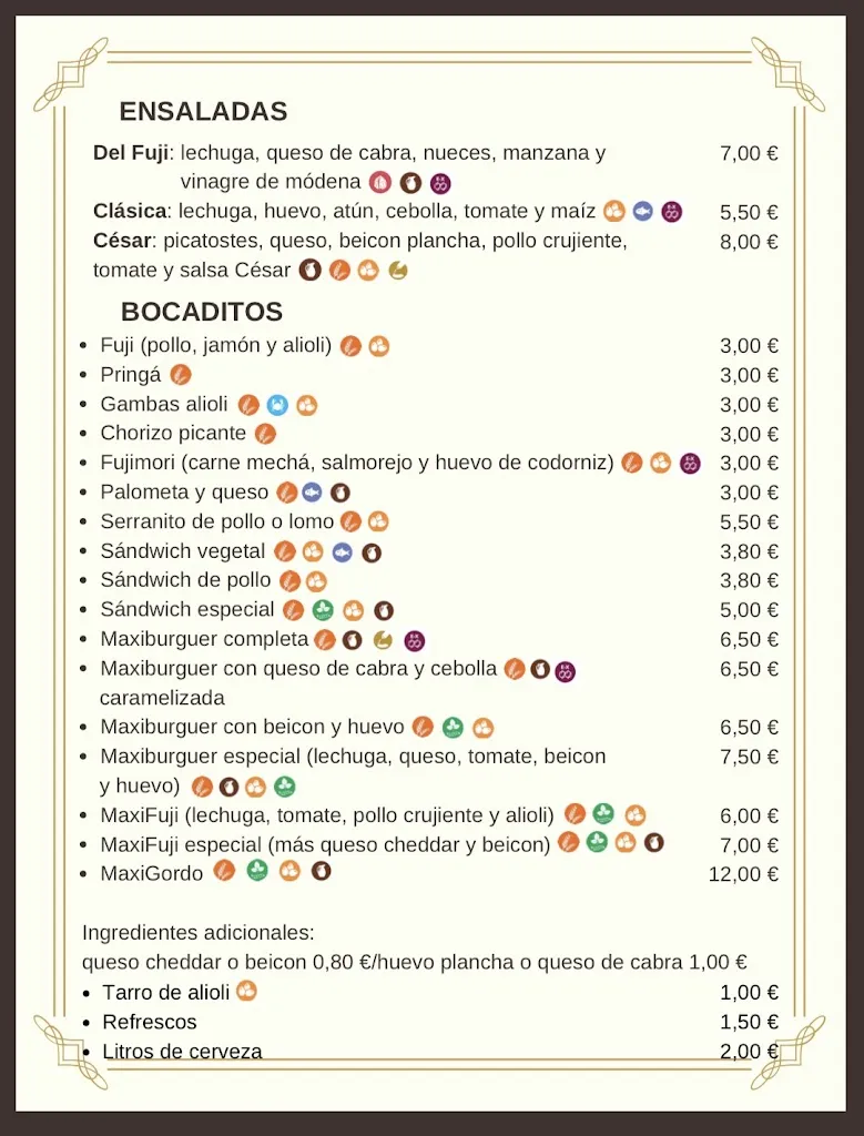 Menu_Cervecería El Fuji_Valencina de la Concepción_image_2