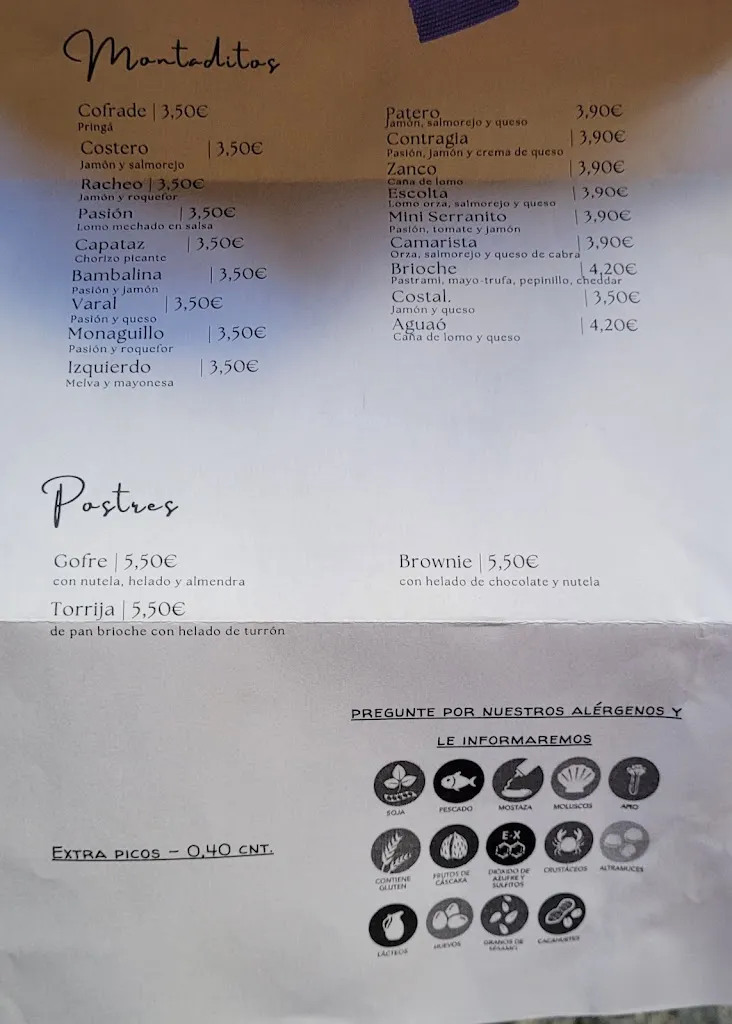 Menu_Bodeguita La Iguala_Valencina de la Concepción_immagine_2