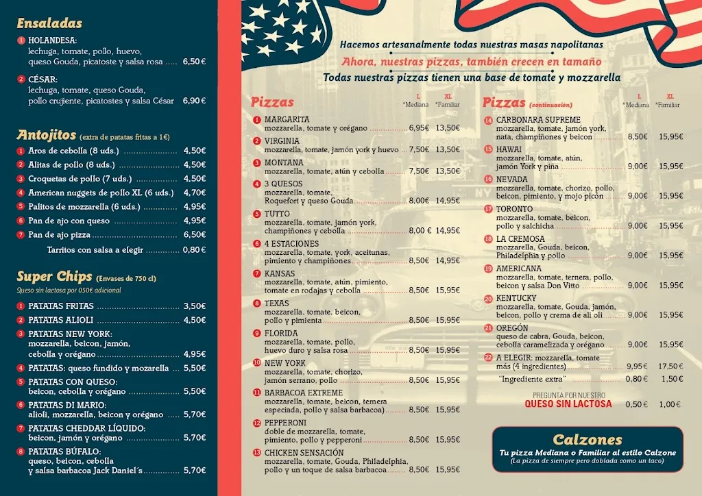 Menu_American New York Food Pizzeria_Valencina de la Concepción_image_1