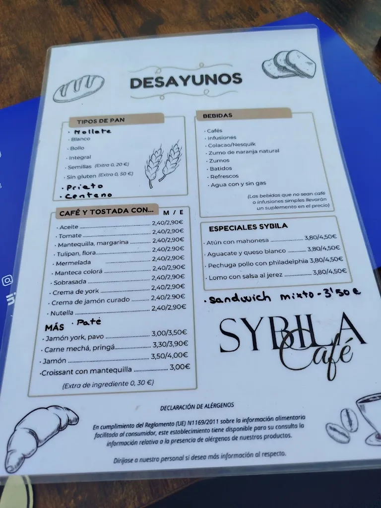 Menu_Sybila Café_Valencina de la Concepción_immagine_1