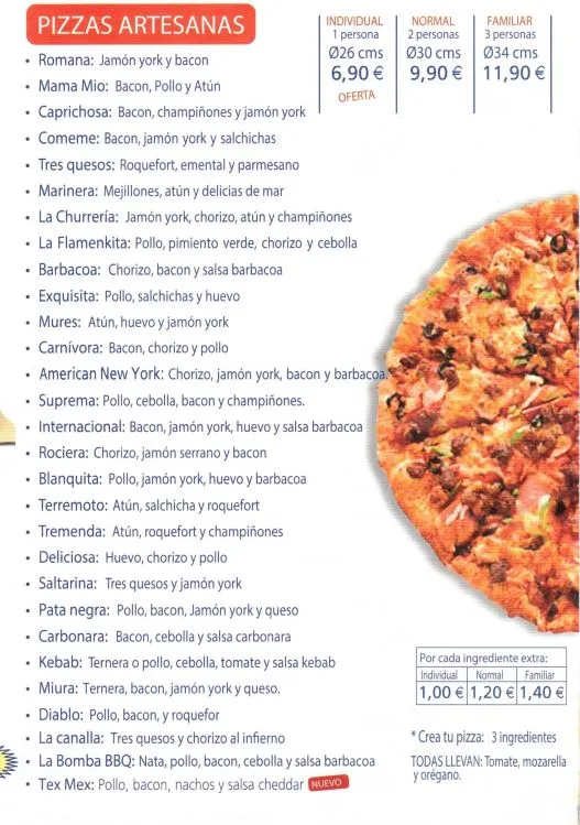 Menü_La Churreria_Villamanrique de la Condesa_Bild_2