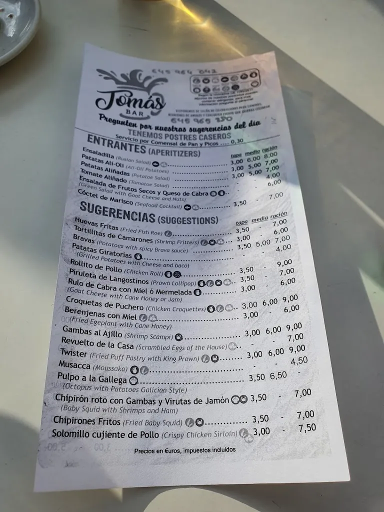 Menu_BAR TOMAS_Villamanrique de la Condesa_image_1