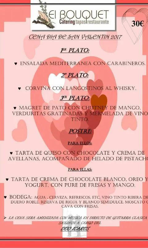 Menu_Restaurante en Utrera El Bouquet_Utrera_immagine_1