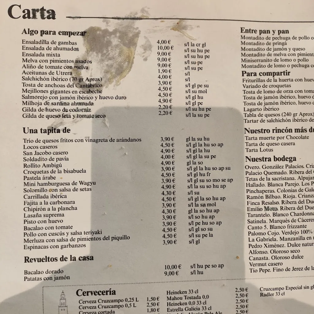 Menu_Bar El Ambigú_Utrera_image_2